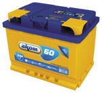 АКОМ Standart 6CT-60.0 LA 60 А/ч 540 А (EN), обратная полярность, корпус L2, 242×175×190 мм
