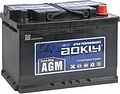 AOKLY AGM Stop&Go AGM 70 70 А/ч 700 А (EN), обратная полярность, 278×176×190 мм