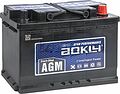 AOKLY AGM Stop&Go AGM 70 70 А/ч 700 А (EN), обратная полярность, 278×176×190 мм