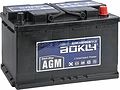 AOKLY AGM Stop&Go AGM 80 80 А/ч 780 А (EN), обратная полярность, 316×176×190 мм