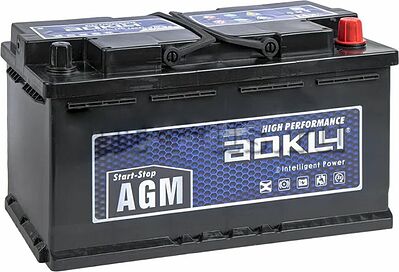 AOKLY AGM Stop&Go AGM 95 95 А/ч 830 А (EN), обратная полярность, 355×174×190 мм