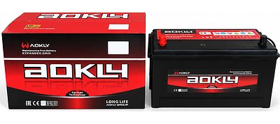 AOKLY DIN 60038, 100 А·ч 900 А (EN), обратная полярность, корпус L5, 352×174×192 мм