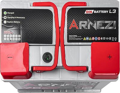 Аккумулятор Arnezi DIN SMF E1060750 75 А/ч 720 А (EN), обратная полярность, 278×175×190 мм, L3