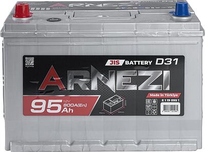 Аккумулятор Arnezi JIS SMF E1190951 95 А/ч 800 А (EN), прямая полярность, 306×176×225 мм, D31 (N70)