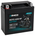 Arnezi Moto AGM E9YTX141 14 А/ч 170 А (EN), прямая полярность, 150×86×146 мм, YTX14-BS