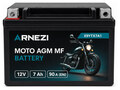 Arnezi Moto AGM E9YTX7A1 7 А/ч 90 А (EN), прямая полярность, 149×86×94 мм, YTX7A-BS Arnezi Moto AGM E9YTX7A1 7 А/ч 90 А (EN), прямая полярность, 149×86×94 мм, YTX7A-BS
