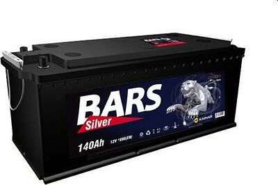 Bars Silver 140 А/ч обратная конус стандарт (513x182x240)