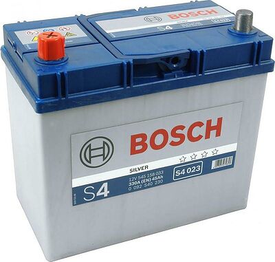Bosch S4 0 092 S40 230 45 А/ч 330 А (EN), прямая полярность, 238×129×227 мм