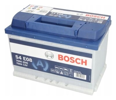 Bosch S5A 080 0 092 S5A 080 70 А/ч 760 А (EN), обратная полярность (278x175x190)