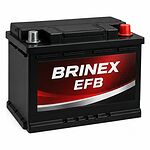 Brinex EFB BY BRI780EFB 78 А/ч 750 А (EN), обратная полярность, 278×175×190 мм, L3