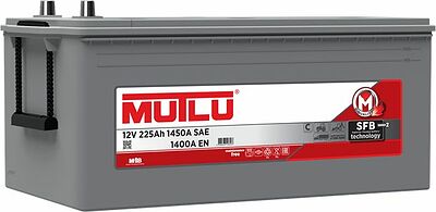 Mutlu SFB D6.225.140.B 225 А/ч 1400 А (EN), прямая полярность, 518×273×242 мм