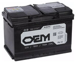 OEM AGM 70 А/ч обратная (278x175x190)