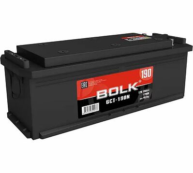 Bolk Standart BK 230-3-R-K 230 А/ч 1350 А (EN), прямая полярность L+, стандартные конические клеммы, корпус C, 518×274×237 мм
