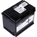 Switch Lite EB600 60 А·ч 500 А (EN), обратная полярность, 242×175×190 мм