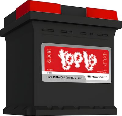 Topla Energy E45H (54506) 45 А·ч 400 А (EN), обратная полярность, 175×175×190 мм