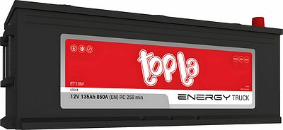 Topla Energy Truck ET13M (63544) 135 А·ч 850 А (EN), обратная полярность, 509×175×182 мм