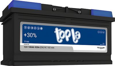 Topla Top TT100 (1031499) 100 А·ч 920 А (EN), обратная полярность, 353×175×190 мм