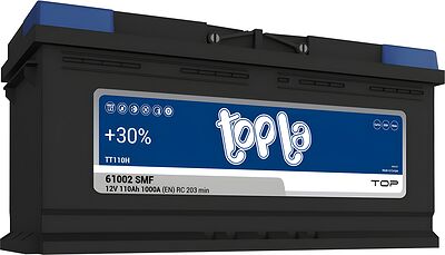 Topla Top TT110H (1031500) 110 А·ч 1000 А (EN), обратная полярность, 394×175×190 мм