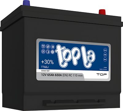 Topla Top JIS TT65J (1031490) 65 А·ч 650 А (EN), обратная полярность, 230×175×220 мм