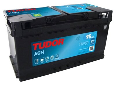 Tudor AGM TK600 60 А/ч, 680 А (EN), обратная полярность (242x175x190)