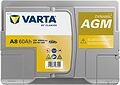 Varta Dynamic AGM A8 60 А/ч 680 А (EN), обратная полярность, 242×175×190 мм, ETN 560901068