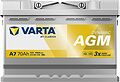 Varta Dynamic AGM A7 70 А/ч 760 А (EN), обратная полярность, 278×175×190 мм, ETN 570901076