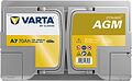 Varta Dynamic AGM A7 70 А/ч 760 А (EN), обратная полярность, 278×175×190 мм, ETN 570901076