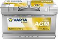 Varta Dynamic AGM A6 80 А/ч 800 А (EN), обратная полярность, 315×175×190 мм, ETN 580901080 Varta Dynamic AGM A6 80 А/ч 800 А (EN), обратная полярность, 315×175×190 мм, ETN 580901080