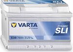 Varta Dynamic SLI E38 74 А/ч 750 А (EN), обратная полярность, 278×175×175 мм, ETN 574402075