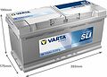 Varta Dynamic SLI I1 110 А/ч 920 А (EN), обратная полярность, 393×175×190 мм, ETN 610402092 Varta Dynamic SLI I1 110 А/ч 920 А (EN), обратная полярность, 393×175×190 мм, ETN 610402092
