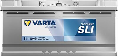 Varta Dynamic SLI I1 110 А/ч 920 А (EN), обратная полярность, 393×175×190 мм, ETN 610402092
