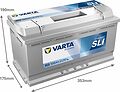 Varta Dynamic SLI H3 100 А/ч 830 А (EN), обратная полярность, 353×175×190 мм, ETN 600402083