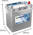 Varta Dynamic SLI A14 40 А/ч 330 А (EN), обратная полярность, 187×127×227 мм, ETN 540126033 Varta Dynamic SLI A14 40 А/ч 330 А (EN), обратная полярность, 187×127×227 мм, ETN 540126033