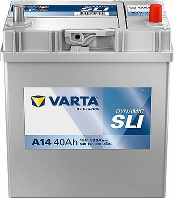 Varta Dynamic SLI A14 40 А/ч 330 А (EN), обратная полярность, 187×127×227 мм, ETN 540126033