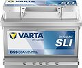 Varta Dynamic SLI D59 60 А/ч 540 А (EN), обратная полярность, 242×175×175 мм, ETN 560409054