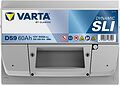 Varta Dynamic SLI D59 60 А/ч 540 А (EN), обратная полярность, 242×175×175 мм, ETN 560409054