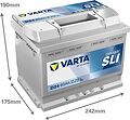Varta Dynamic SLI D24 60 А/ч 540 А (EN), обратная полярность, 242×175×190 мм, ETN 560408054