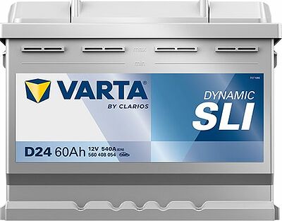 Varta Dynamic SLI D24 60 А/ч 540 А (EN), обратная полярность, 242×175×190 мм, ETN 560408054
