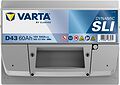 Varta Dynamic SLI D43 60 А/ч 540 А (EN), прямая полярность, 242×175×190 мм, ETN 560127054