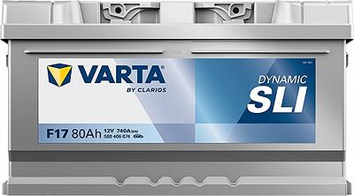 Varta Dynamic SLI F17 80 А/ч 740 А (EN), обратная полярность, 315×175×175 мм, ETN 580406074