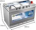 Varta Dynamic SLI G7 95 А/ч 830 А (EN), обратная полярность, 306×173×225 мм, ETN 595404083 Varta Dynamic SLI G7 95 А/ч 830 А (EN), обратная полярность, 306×173×225 мм, ETN 595404083