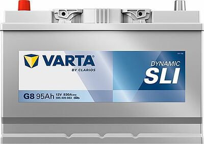 Varta Dynamic SLI G8 95 А/ч 830 А (EN), прямая полярность, 306×173×225 мм, ETN 595405083
