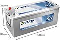 Varta ProMotive SLI M18 180 А/ч 1000 А (EN), обратная полярность, 513×223×223 мм, ETN 680108100 Varta ProMotive SLI M18 180 А/ч 1000 А (EN), обратная полярность, 513×223×223 мм, ETN 680108100