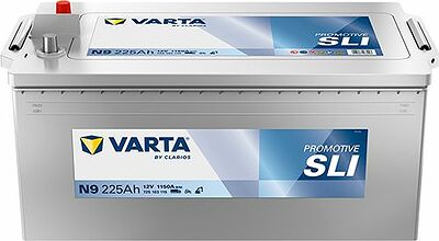 Varta ProMotive SLI N9 225 А/ч 1150 А (EN), обратная полярность, 518×276×242 мм, ETN 725103115