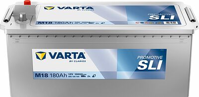 Varta ProMotive Super Heavy Duty A 180 А/ч, 1000 А (EN), прямая полярность (513x223x223), код 680108100