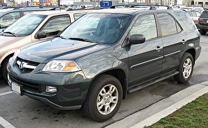Размер колёс на Acura MDX 2004 Подбор шин на Acura MDX 2004