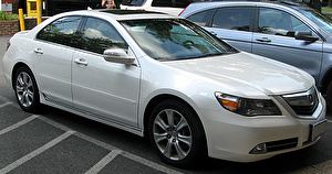 Размер колёс на Acura RL 2009 Подбор шин на Acura RL 2009