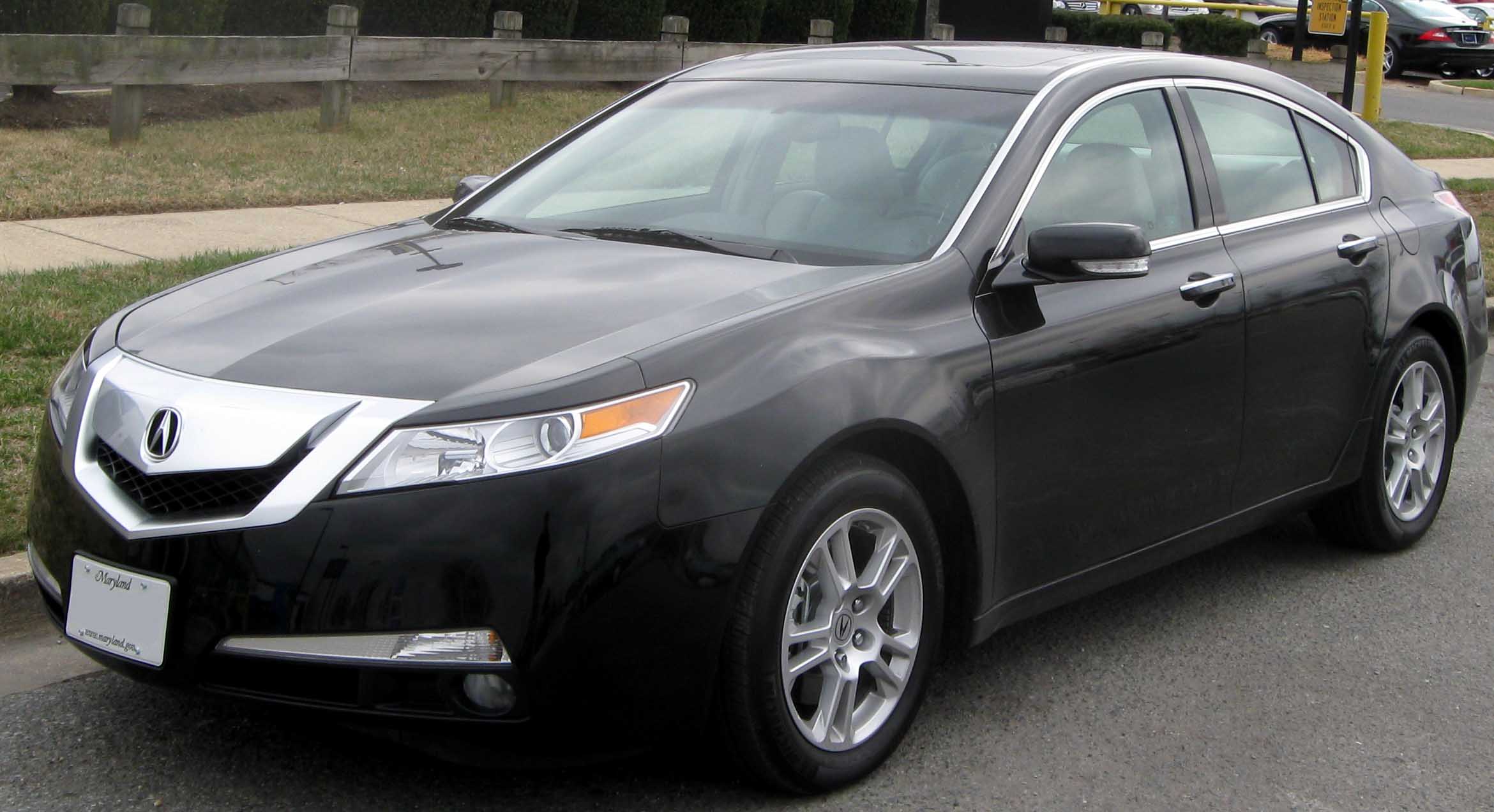 Размер колёс на Acura TL 2009 Подбор шин на Acura TL 2009