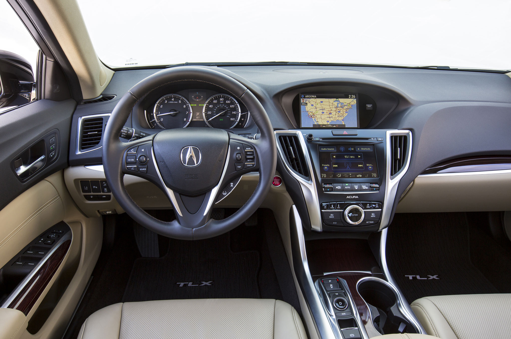 Размер колёс на Acura TLX 2015 Подбор шин на Acura TLX 2015