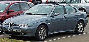 Размер колёс на Alfa Romeo 156 2002 Подбор шин на Alfa Romeo 156 2002